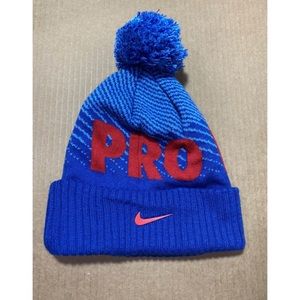 Kids Nike beanie Prolevel blue red